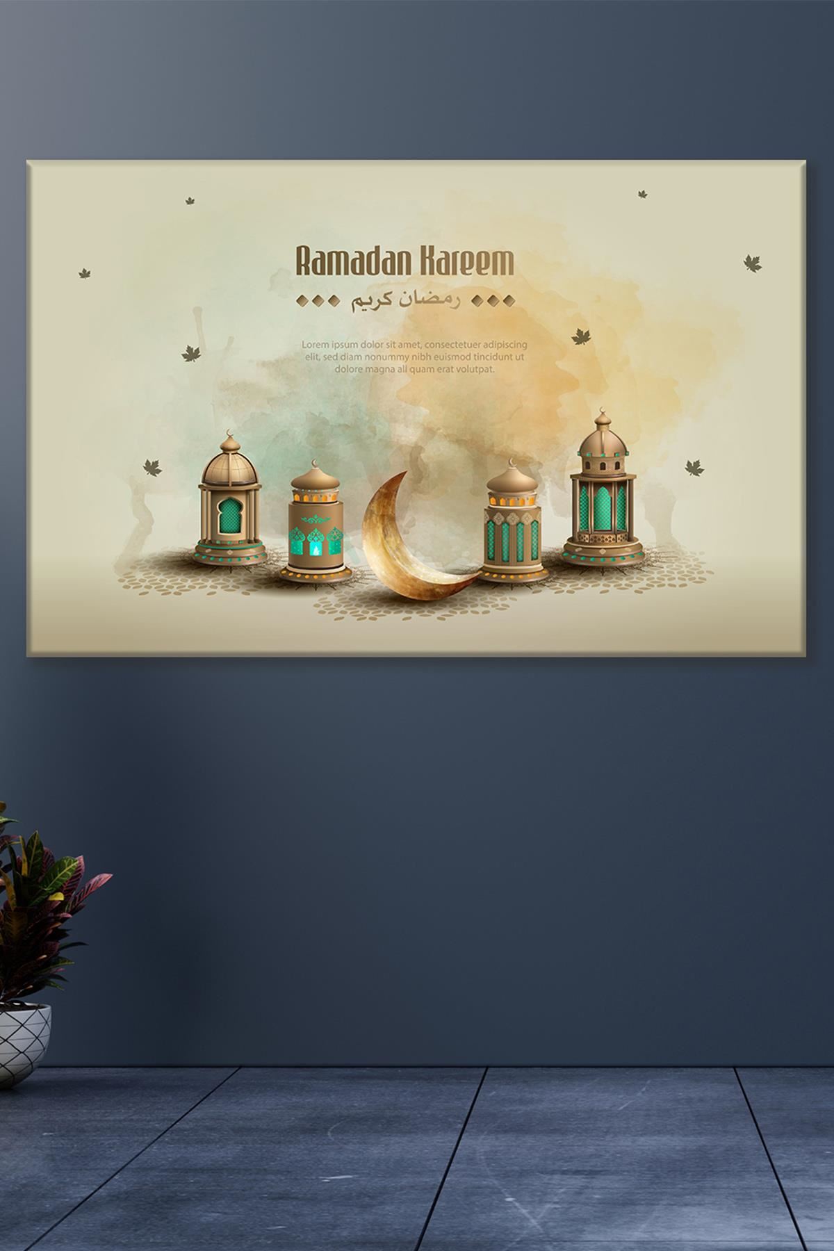 Ramazan Kerim Dini Art Kanvas Tablo 2221762