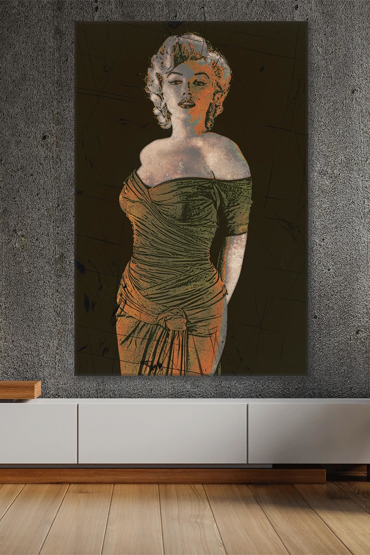 Marilyn Monroe Kadın Duvar Kanvas Tablo 3322035