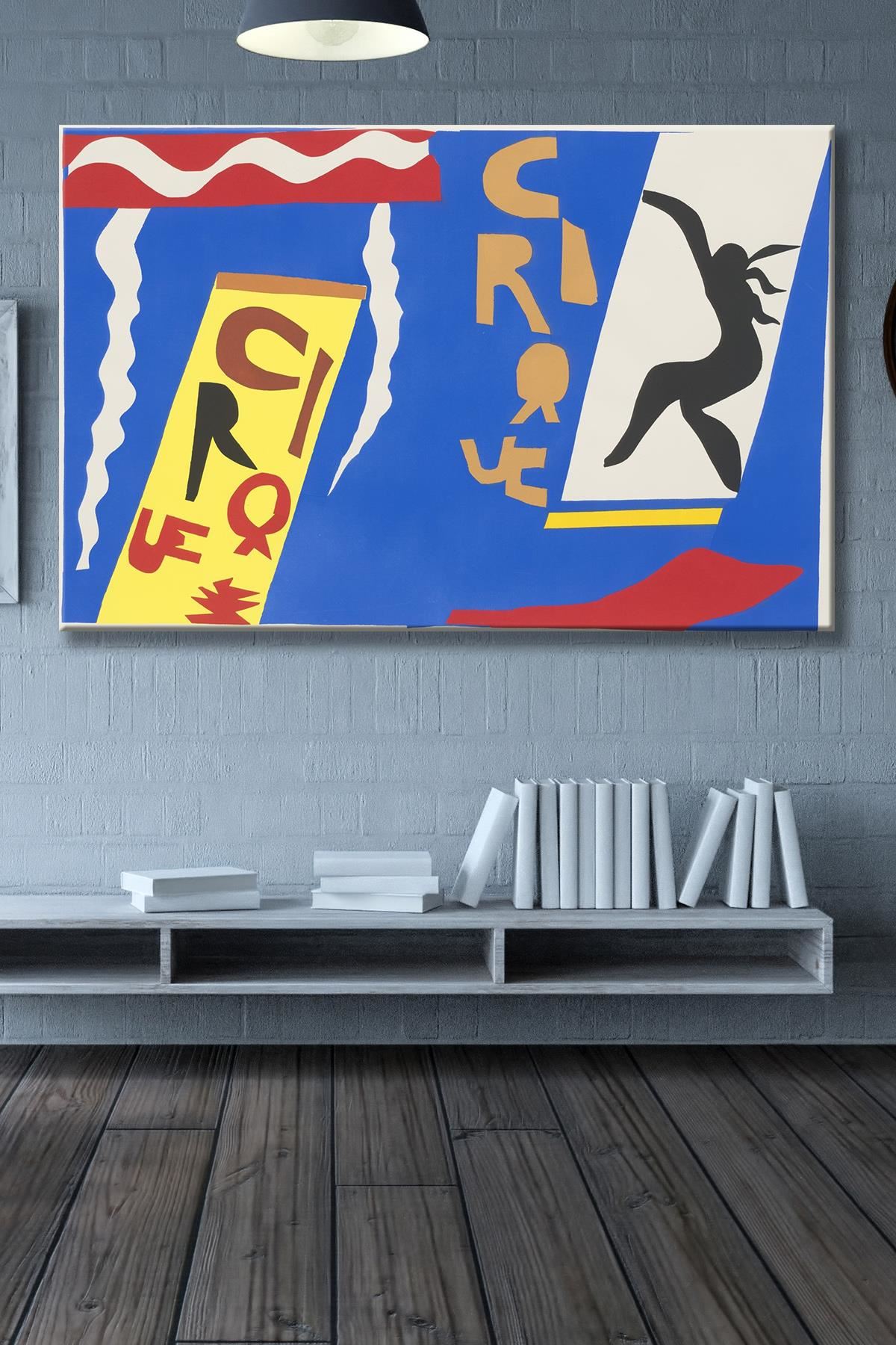 Henri Matisse - The Circus  - 106371 -  Dekoratif Duvar Kanvas Tablo