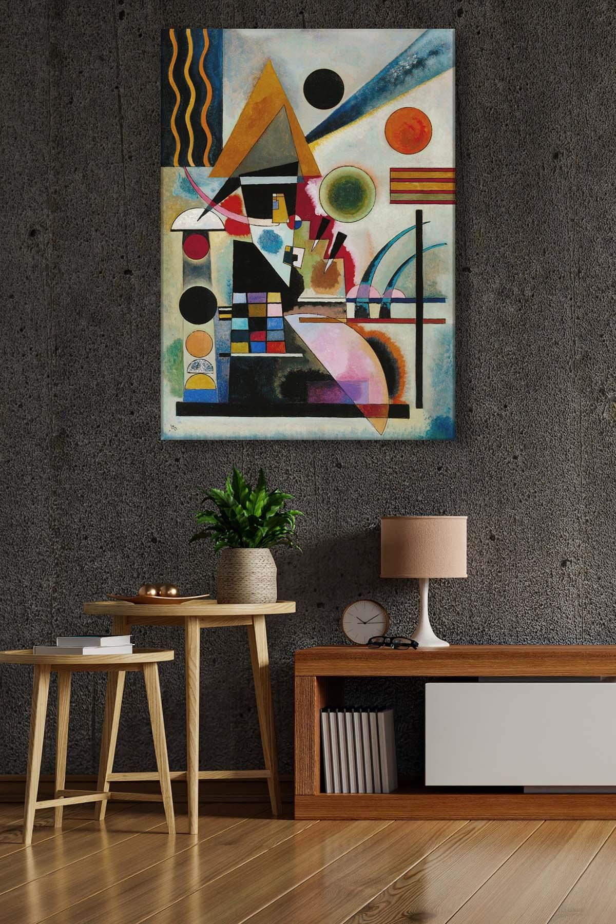 Wassily Kandinsky - Balancement  - 106145 -  Dekoratif Duvar Kanvas Tablo