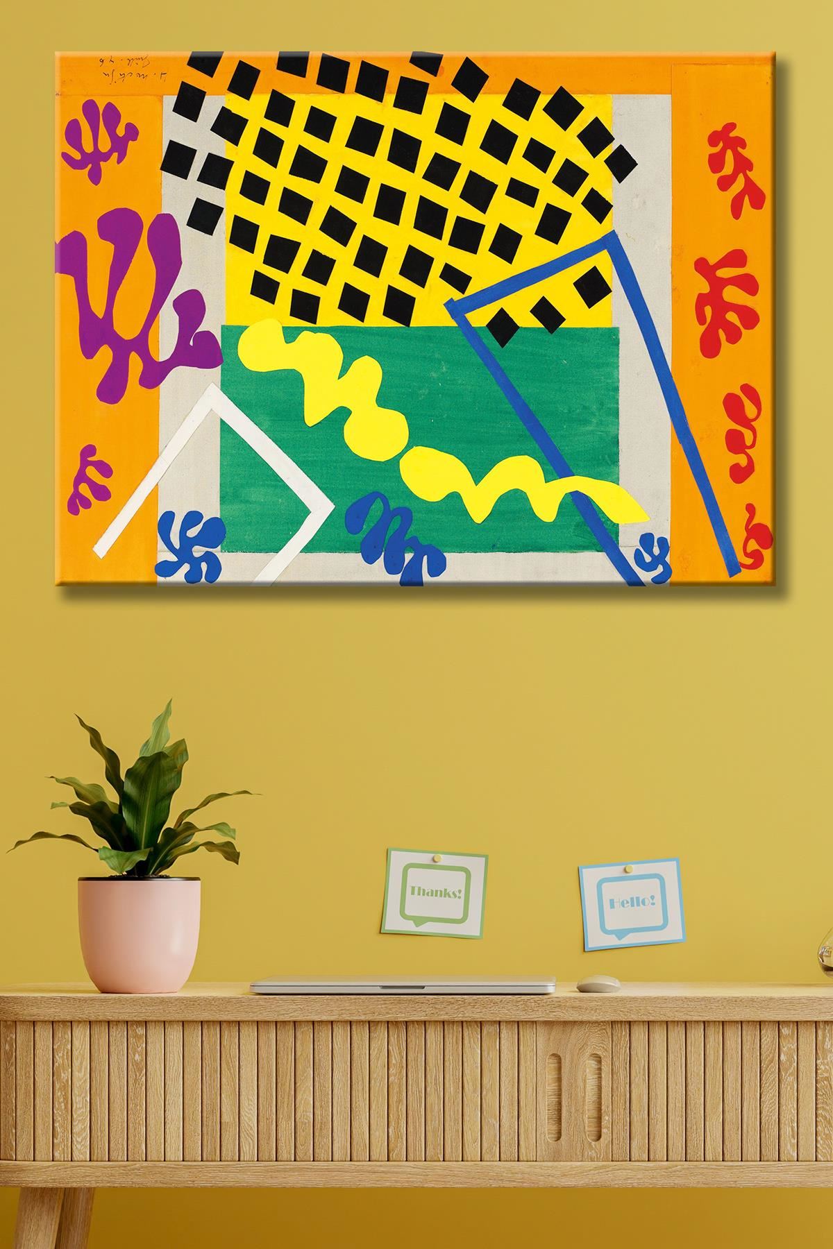 Henri Matisse - Codomas  - 106370 -  Dekoratif Duvar Kanvas Tablo