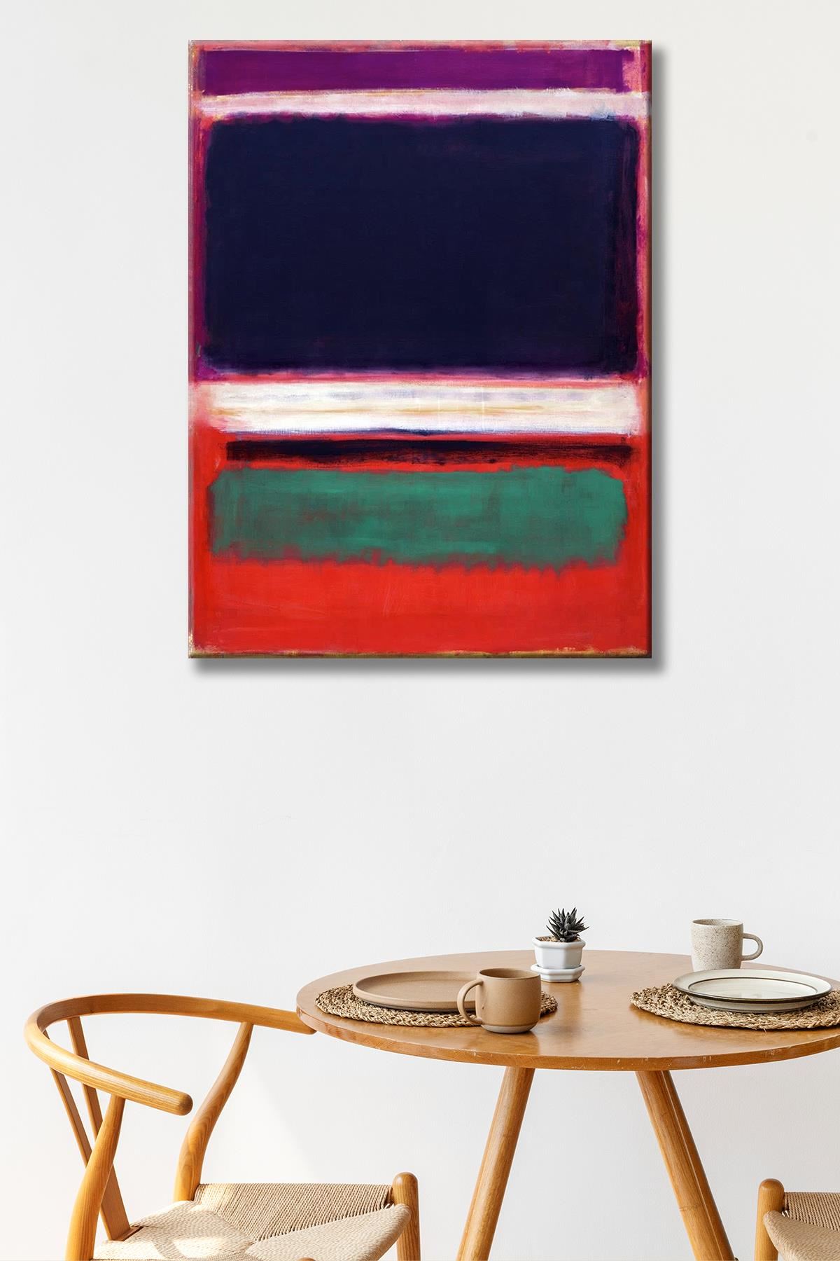 Mark Rothko - No 3 - No 13  - 106218 -  Dekoratif Duvar Kanvas Tablo