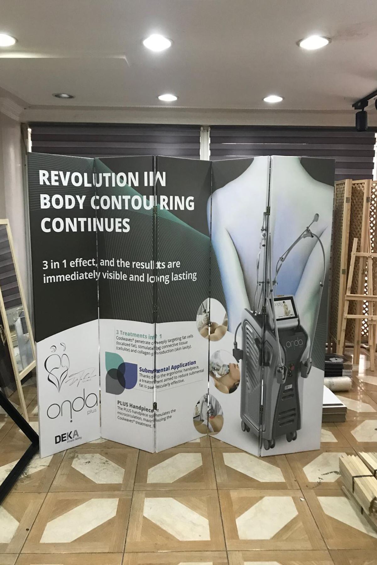 Kurumsal Logo Baskılı Paravan | Profesyonel Bölme Paneli