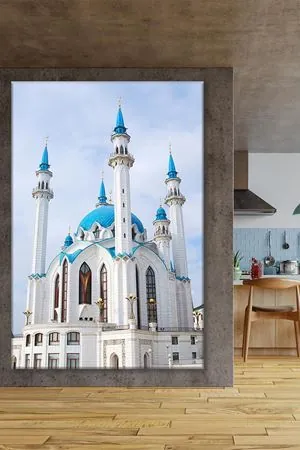 Kazan- Kul Şerif Camii Dini Art Kanvas Tablo 2221716
