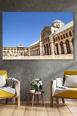 Emevi Camii Dini Art Kanvas Tablo 2221655