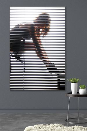 Ayakkabı Giyen Kadın Duvar Kanvas Tablo 3322066