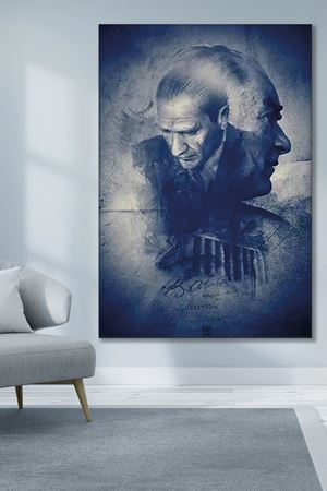 Atatürk ve Anıtkabir Kanvas Duvar Tablo 221573