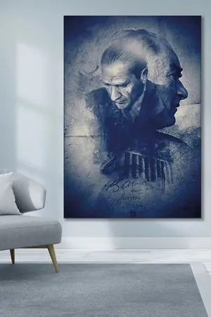 Atatürk ve Anıtkabir Kanvas Duvar Tablo 221573