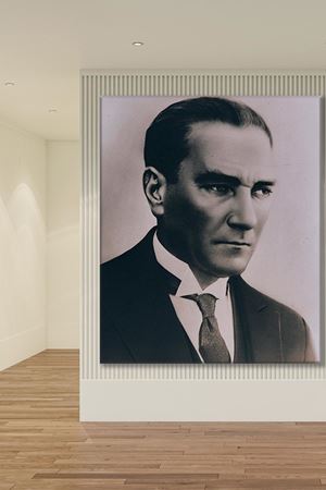 Genç Atatürk Kanvas Duvar Tablo 221546