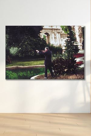 Atatürk Dolmabahçe Sarayı'nda Kanvas Duvar Tablo 221511