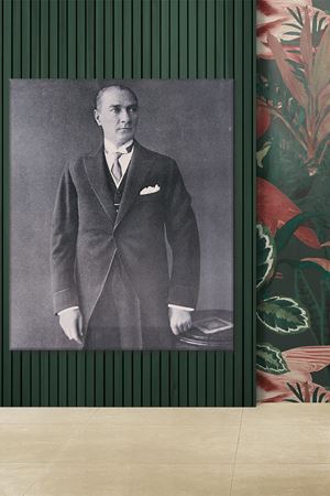 Aşkımız Atatürk Kanvas Duvar Tablo 221533