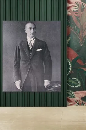 Aşkımız Atatürk Kanvas Duvar Tablo 221533