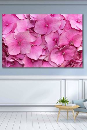 Pembe Çiçekler Tablosu Art Kanvas Tablo 2221974