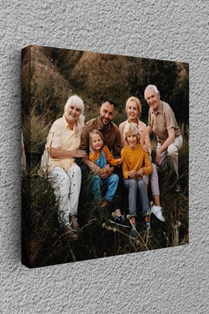 Kişiye Özel Kare Kanvas Tablo | 30×30’dan 150×150’ye Özel Ölçü Seçenekli