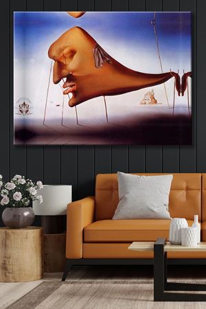 Salvador Dali - Le Sommeil  - 106131 -  Dekoratif Duvar Kanvas Tablo