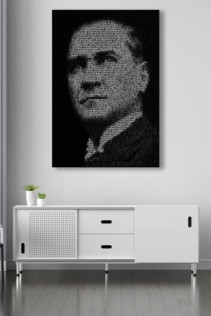 Atatürk - 305706 - Dekoratif Duvar Kanvas Tablo