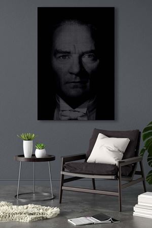 Atatürk - 305707 - Dekoratif Duvar Kanvas Tablo