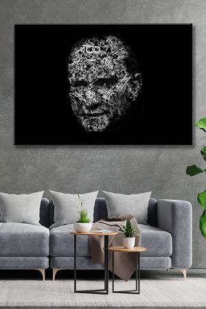 Atatürk - 305711 - Dekoratif Duvar Kanvas Tablo