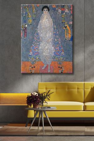 Gustav Klimt - Portrait of Adele Bloch-Bauer  - 106064 -  Dekoratif Duvar Kanvas Tablo