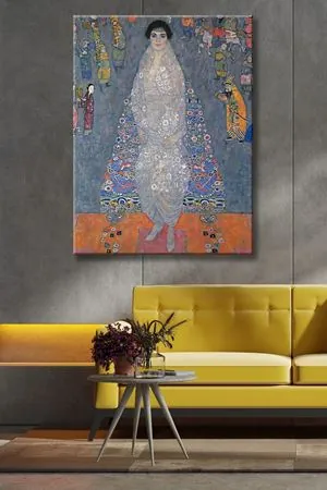 Gustav Klimt - Portrait of Adele Bloch-Bauer  - 106064 -  Dekoratif Duvar Kanvas Tablo