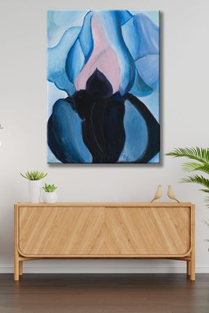 Georgia OKeeffe - Figure II  - 106378 -  Dekoratif Duvar Kanvas Tablo