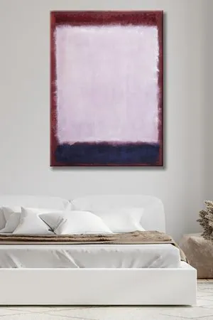 Mark Rothko - Mulberry 1959  - 106228 -  Dekoratif Duvar Kanvas Tablo