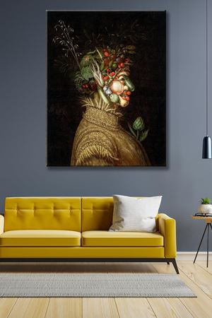 Giuseppe Arcimboldo - Summer  - 106442 -  Dekoratif Duvar Kanvas Tablo