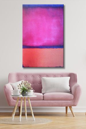 Mark Rothko - İsimsiz   - 106214 -  Dekoratif Duvar Kanvas Tablo