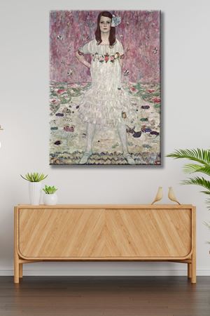 Gustav Klimt - Mada Primavesi  - 106069 -  Dekoratif Duvar Kanvas Tablo