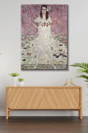 Gustav Klimt - Mada Primavesi  - 106069 -  Dekoratif Duvar Kanvas Tablo