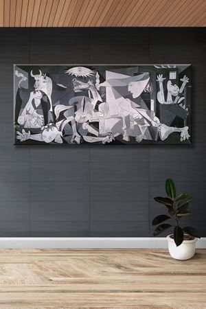 Pablo Picasso - Guernica  - 106071 -  Dekoratif Duvar Kanvas Tablo