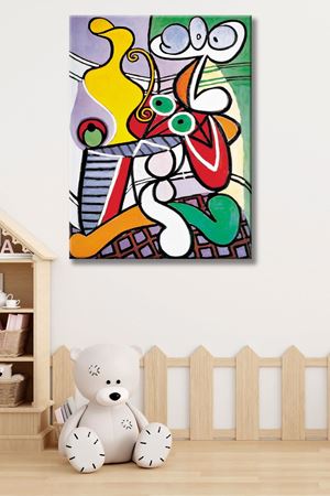 Pablo Picasso - Nude and Still Life  - 106083 -  Dekoratif Duvar Kanvas Tablo