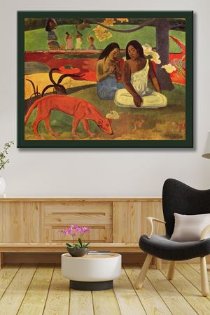 Paul Gauguin - Area Rea  - 106465 -  Dekoratif Duvar Kanvas Tablo