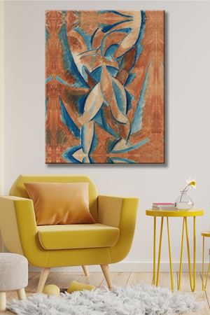 Pablo Picasso - Standing Nude  - 106097 -  Dekoratif Duvar Kanvas Tablo