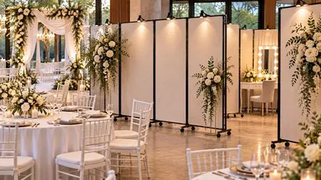 Düğün Mekanında Paravan Kullanımı | Nikah ve Nişan Fikirleri
