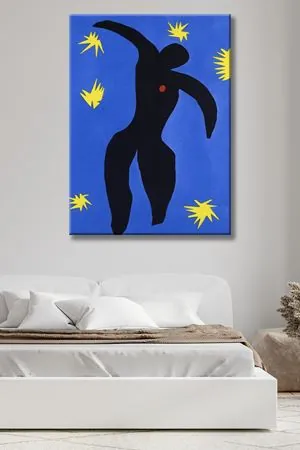 Henri Matisse - Icarus  - 106366 -  Dekoratif Duvar Kanvas Tablo