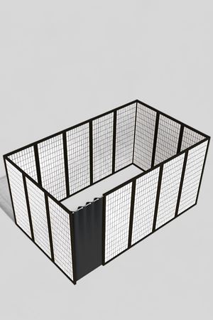 Japon Stil Kapalı Giyinme Kabini | Işık Geçirmez MDF Panel